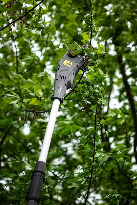 Uzatma kollu bahçe aleti 2'si 1 arada - Energy+ zincirli testere ve çit budama makinesi 18V, aküsüz
