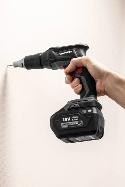 Energy+ 18V kömürsüz alçıpan vidalama makinesi, 0-4400 dk-1, HEX 1/4, akü hariç