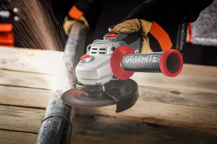 125mm kömürsüz avuç taşlama makinesi Energy+ 0-9200/dk, akü hariç