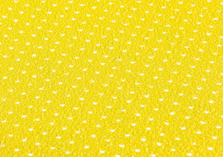 Sanding discs, perforated, Velcro-backed with holes 225 mm, P