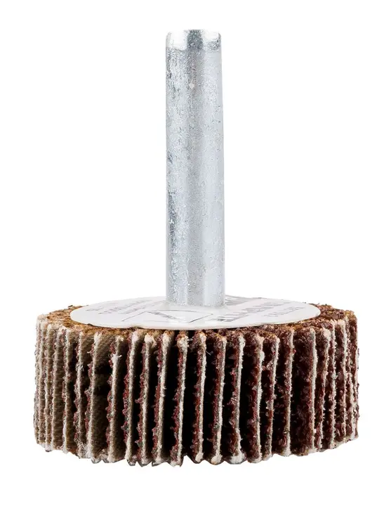 Saplı flap disk 30 x 10 x 6 mm, P40