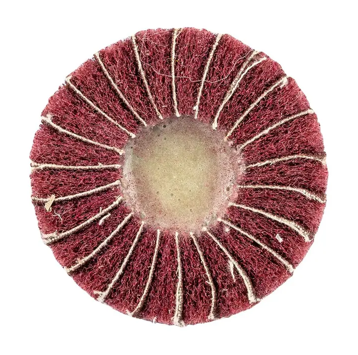 Saplı flap disk, zımpara elyaflı, 60 x 25 x 6 mm, P