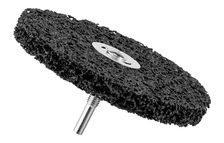 Saplı dokunmamış zımpara 125 x 14 x 6 mm