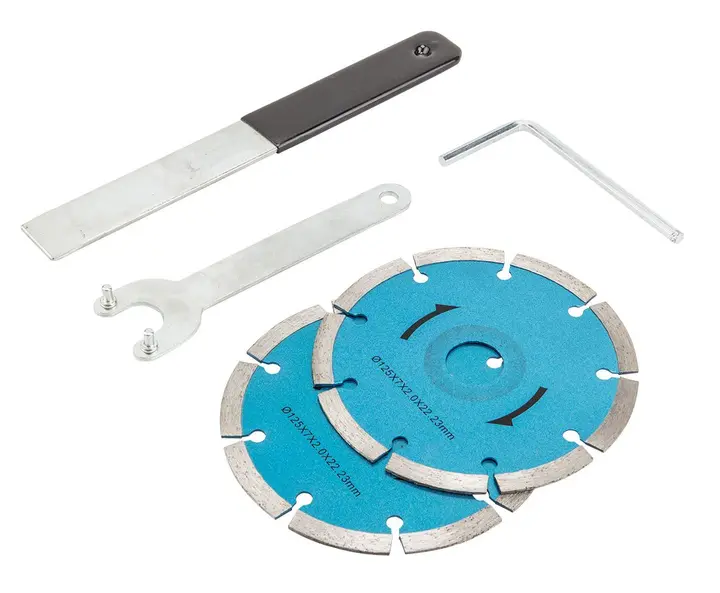 Duvar kanal açma makinesi 1320W, disk 125 x 22,2 mm, çanta