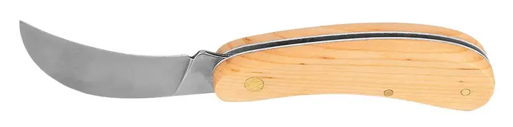 Montajcı bıçağı, ahşap kılıf