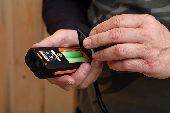 Lazer mesafe ölçer, 60 m menzil, IP54