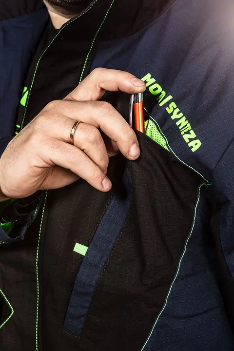 Motosynteza iş sweatshirt'ü, %100 pamuklu ripstop
