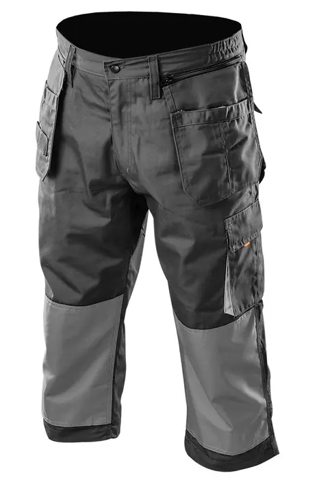 HD iş pantolonu, XL/56 beden, çıkarılabilir cepli ve paçalı
