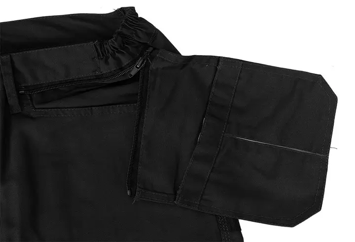Kısa pantolon HD, dokuma kemer, çıkarılabilir cepler