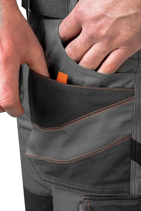 İş pantolonu COTTON Slim, %100 pamuk