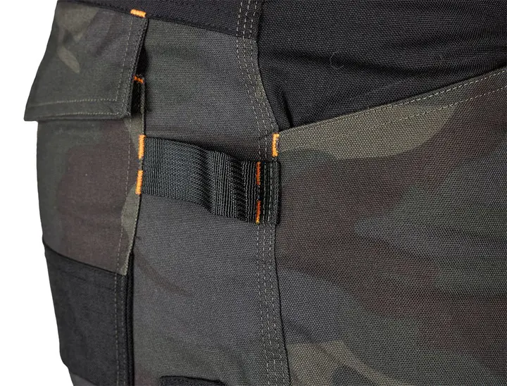 Mix&Match iş pantolonu, Canvas, Cordura takviyeli, yeşil kamuflaj