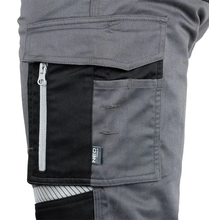 Mix&Match iş pantolonu, gri ve siyah