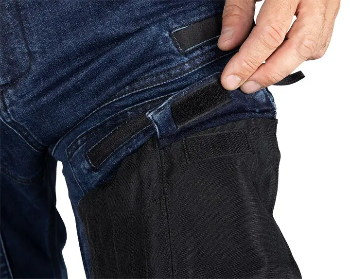 DENIM iş pantolonu, Oxford takviyeli, lacivert, XXXL beden