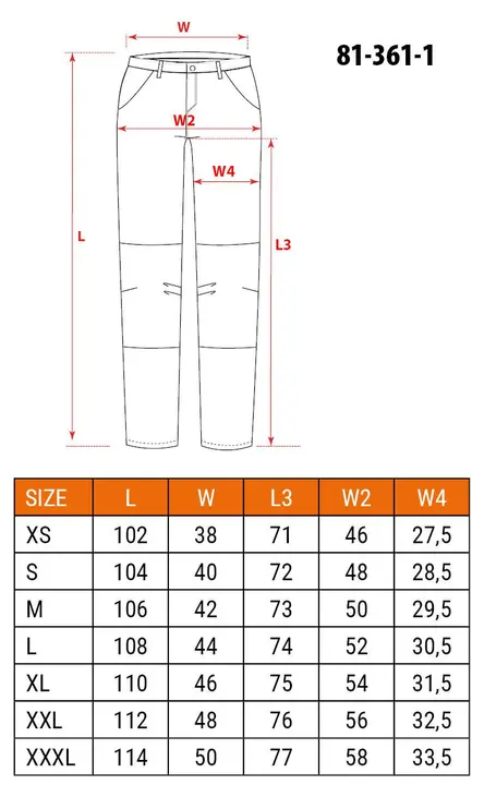 DENIM iş pantolonu, Cordura takviyeli, çıkarılabilir kılıf cepli, gri