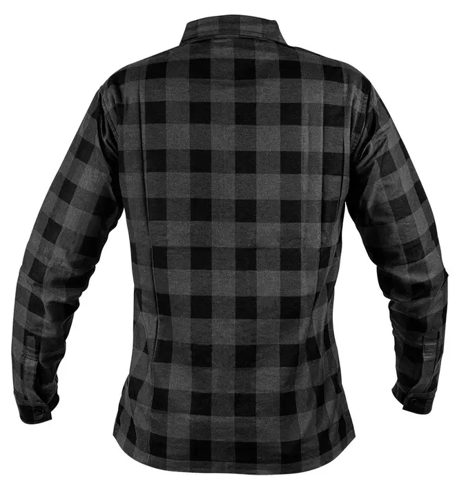 Flanel Gömlek, gri