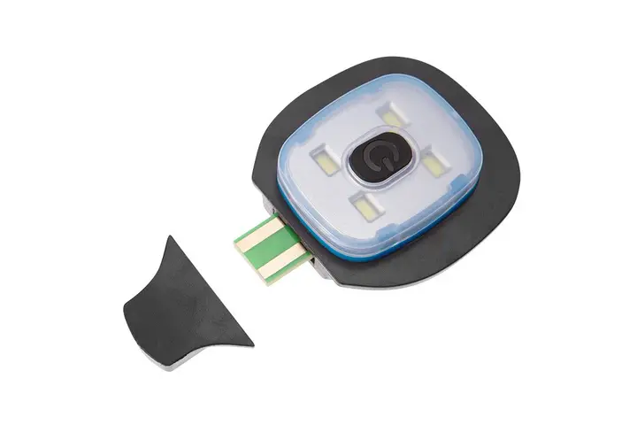 LED fenerli şapka, lacivert-gri-yeşil PREMIUM