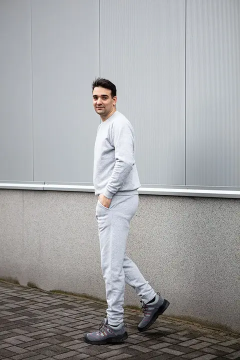 COMFORT Sweatshirt, gri melanj