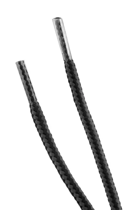 İş ayakkabısı bağcığı 120 cm, siyah