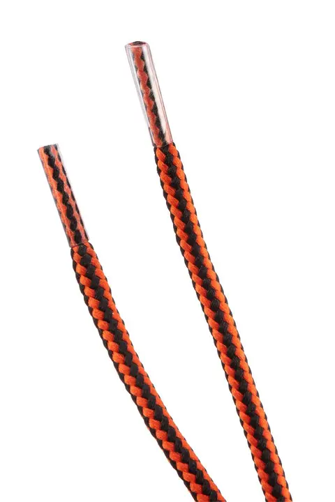 İş ayakkabısı bağcığı 120 cm, turuncu-siyah