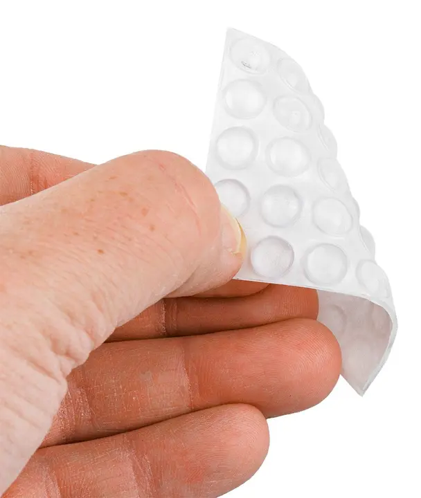 Silikon yapışkanlı pedler 8mm, 30 adet