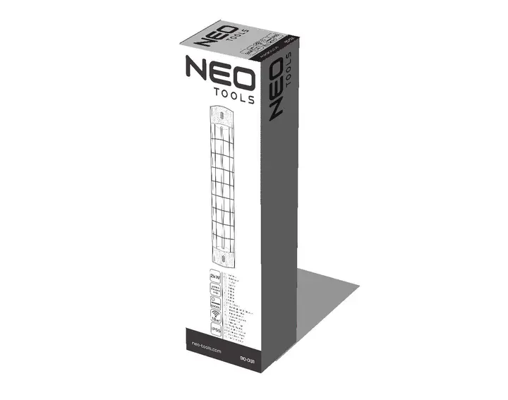 Radyant ısıtıcı 2000W, IP65, altın halojen lamba ısıtma elemanlı