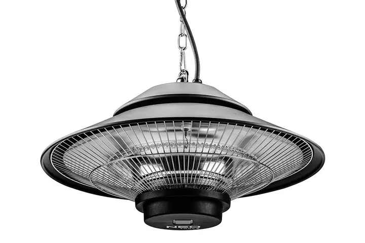 Kızılötesi ısıtıcı 1500W, tavana monte, IP44, uzaktan kumandalı