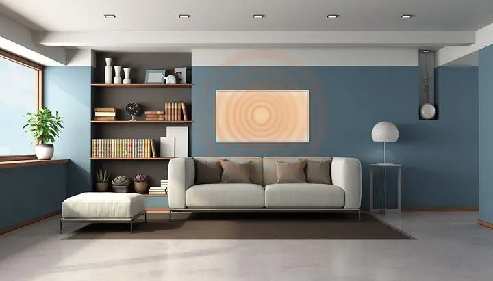 Kızılötesi ısıtma paneli 720W, Wi-Fi
