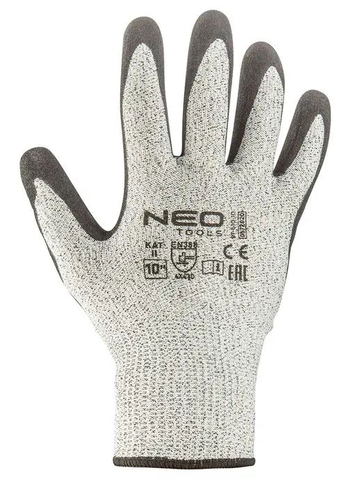 Kesilmeye dayanıklı eldiven, nitril kaplı, 4X43D