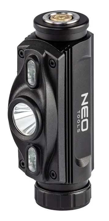 Şarj edilebilir USB kafa lambası 1000 lm kırmızı / mavi CREE LED + LED