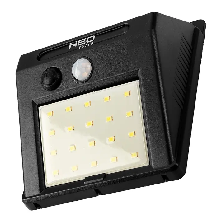 Güneş enerjili duvar lambası 20 SMD LED, 250 lm, şarj edilebilir