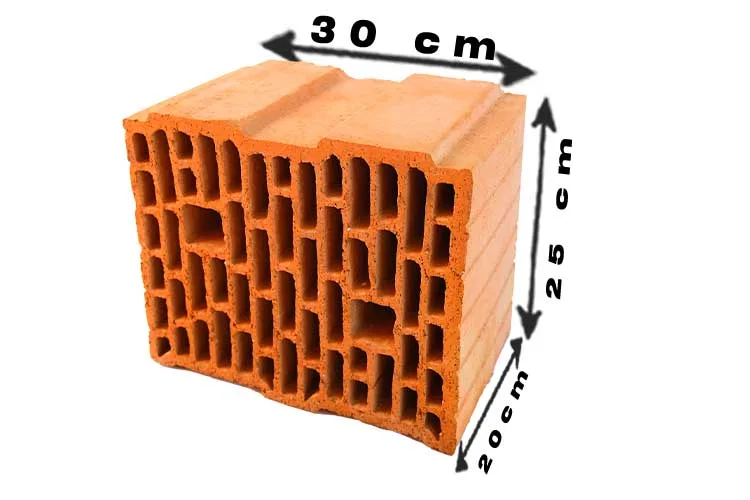30'luk Thermo Tuğla