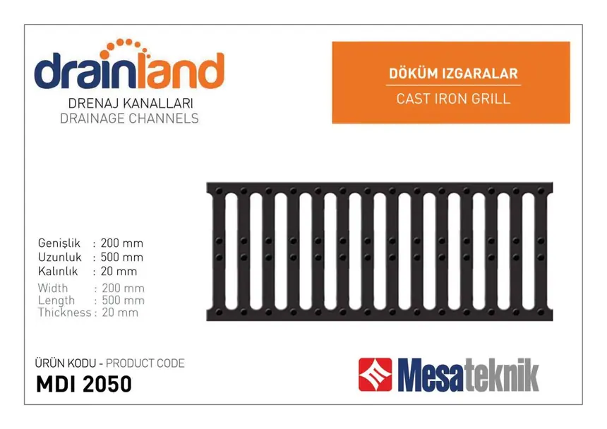 Cast-Iron Gratings