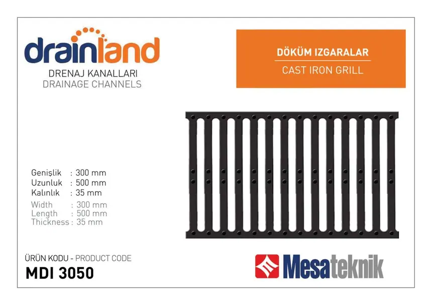 Cast-Iron Gratings