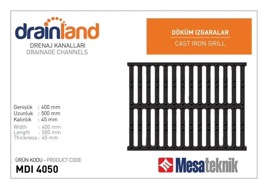 Cast-Iron Gratings