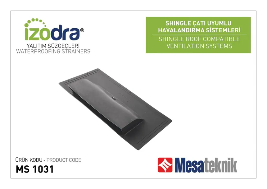 Shingle- & Membrane-Compatible Ventilation Systems