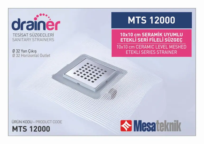 MTS 12000 Flanged Series Mesh 10 cm