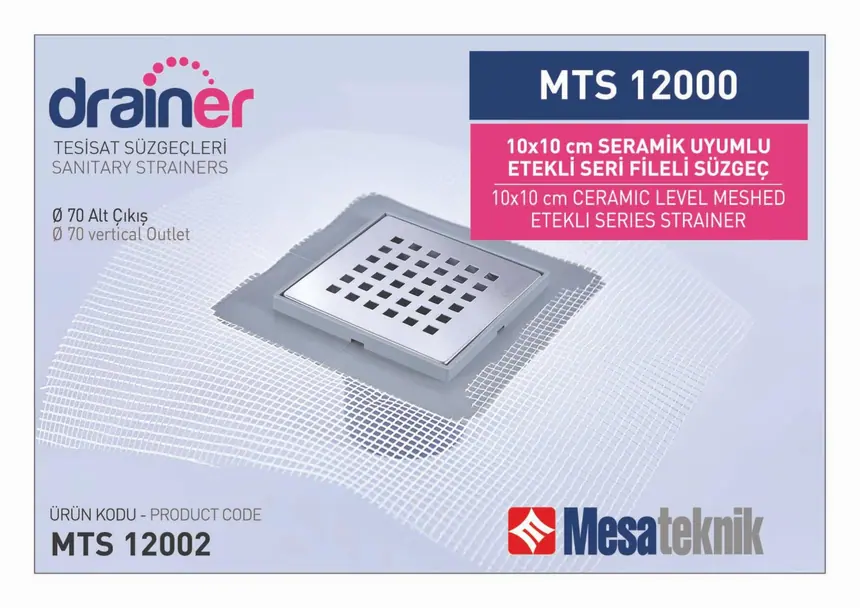 MTS 12000 Flanged Series Mesh 10 cm