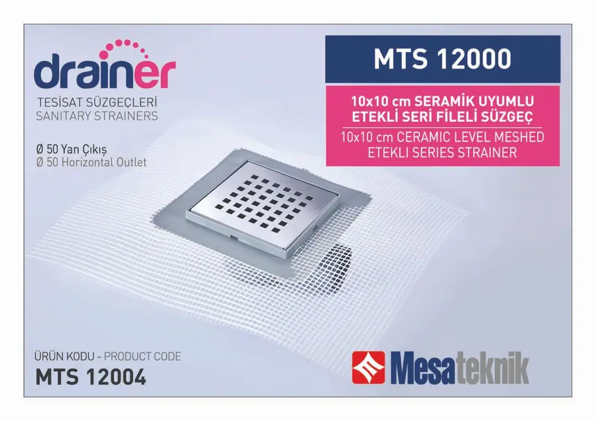 MTS 12000 Flanged Series Mesh 10 cm