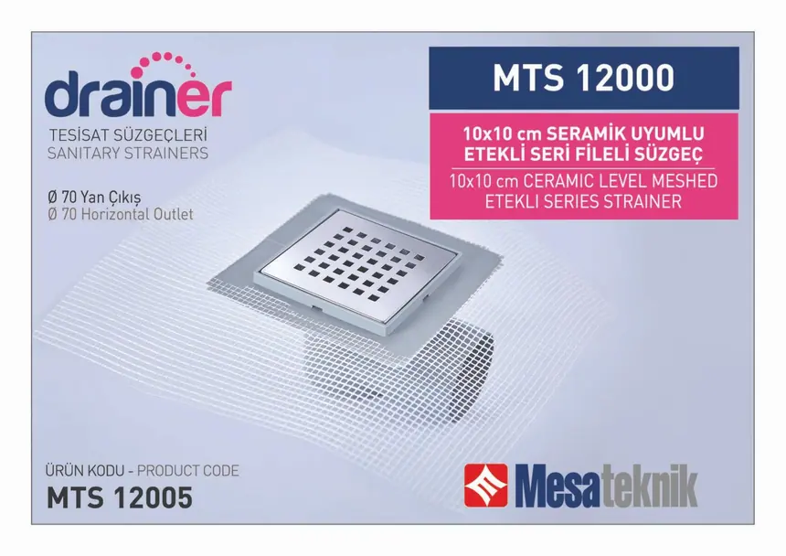 MTS 12000 Flanged Series Mesh 10 cm