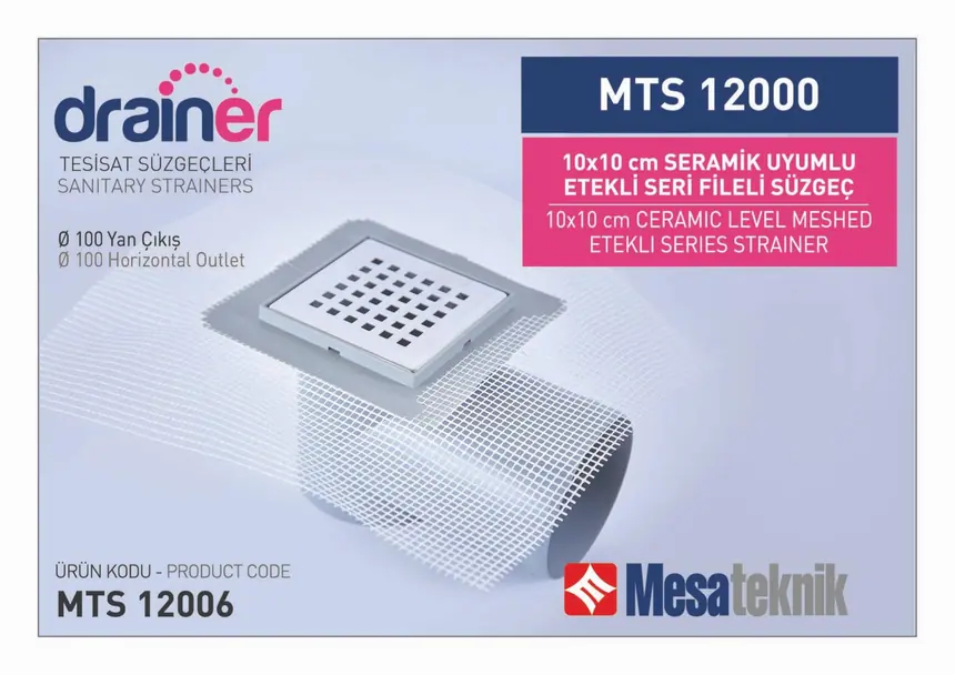 MTS 12000 Flanged Series Mesh 10 cm