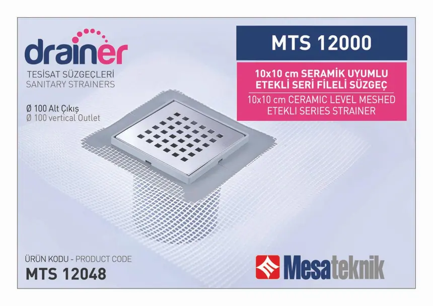 MTS 12000 Flanged Series Mesh 10 cm