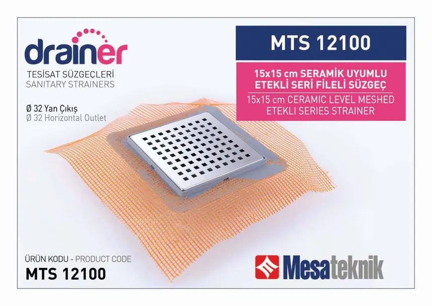MTS 12100 Flanged Series Mesh 15 cm