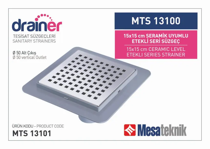 MTS 13100 Etekli Serisi Klasik 15 cm