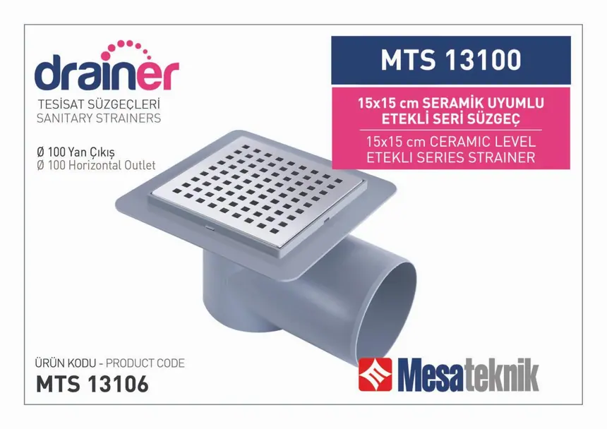 MTS 13100 Etekli Serisi Klasik 15 cm