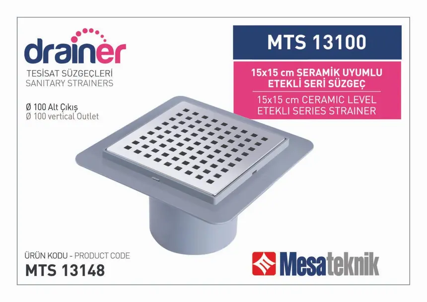 MTS 13100 Etekli Serisi Klasik 15 cm