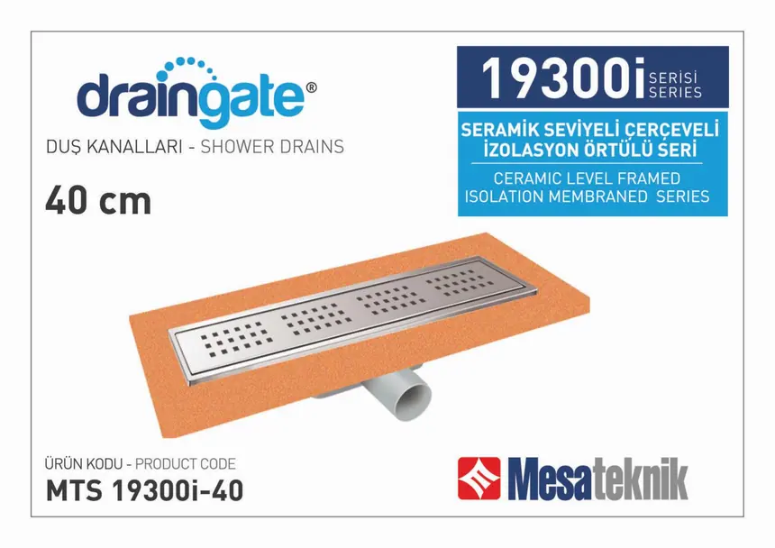 MTS 19300İ Seramik Seviyeli Çerçeveli İzolasyon Örtülü Seri