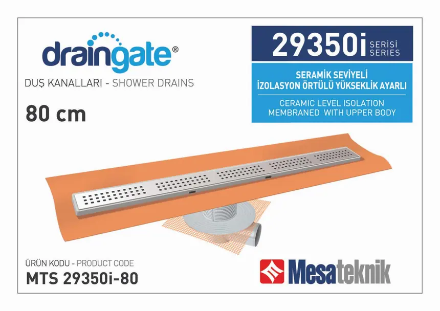MTS 29350i Seramik Seviyeli İzolasyon Örtülü Yükseklik Ayarlı