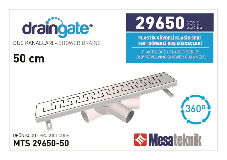 MTS 29650 Plastic Body 360° Rotatable Series