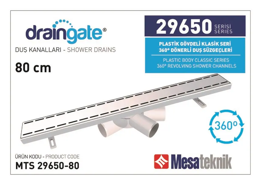 MTS 29650 Plastic Body 360° Rotatable Series