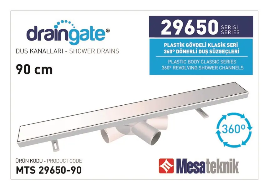 MTS 29650 Plastic Body 360° Rotatable Series